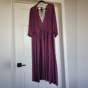 Asos Burgundy Dress NWT